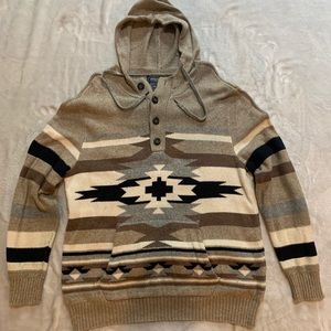 Men’s hooded American Eagle sweater